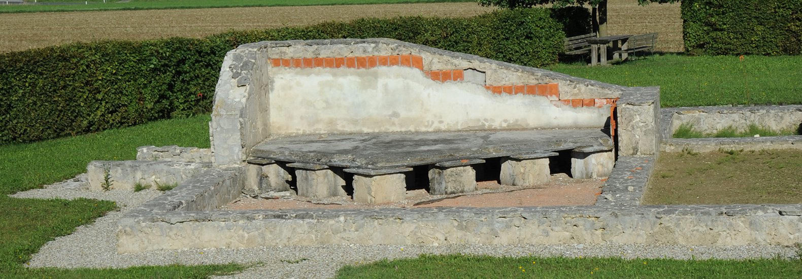 Römer Ausgrabungsstätte "villa rustica" Altheim-Weirading